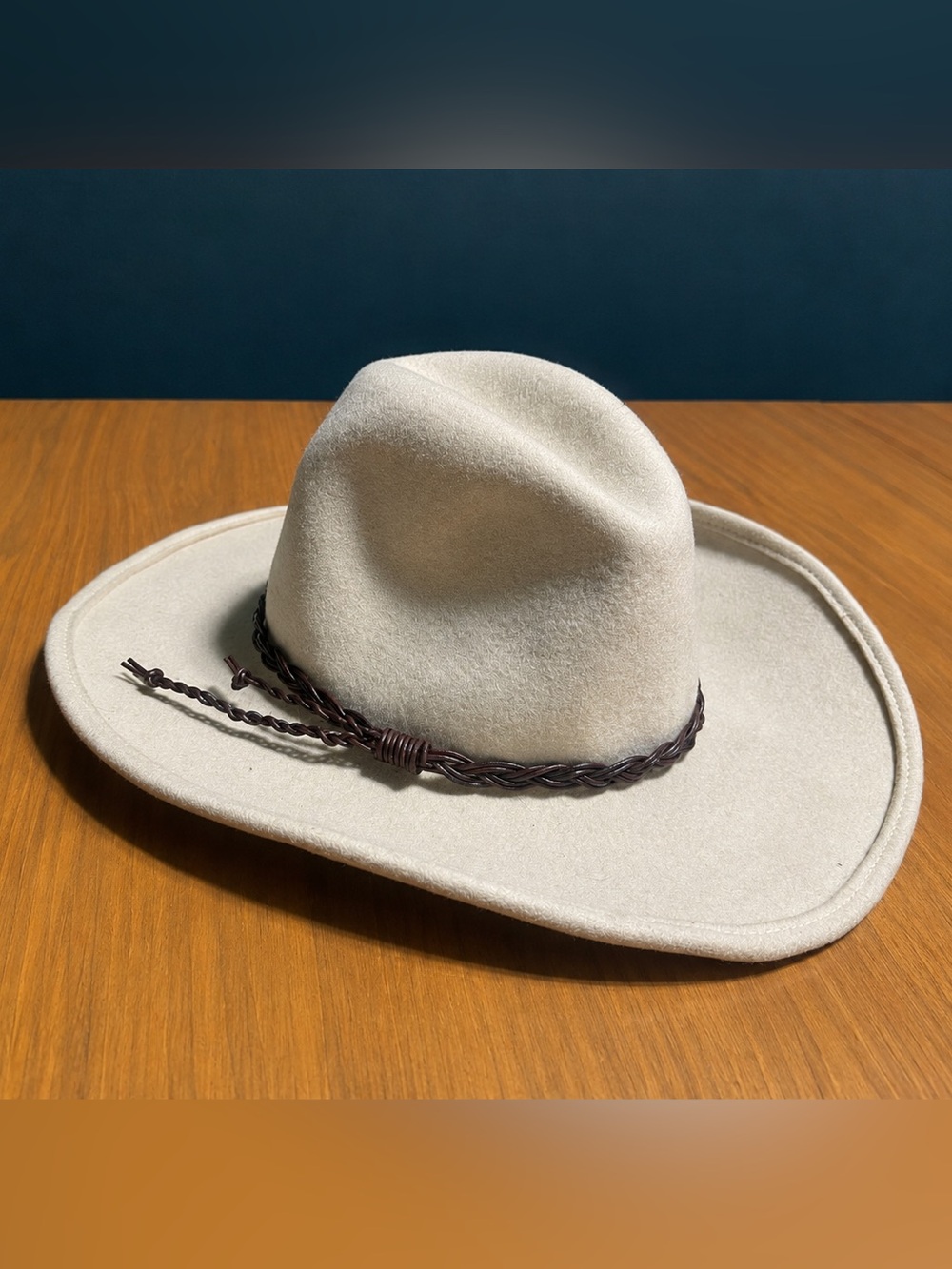Stetson Gus Unisex Silverbelly Wool Crushable Cowboy Hat Large